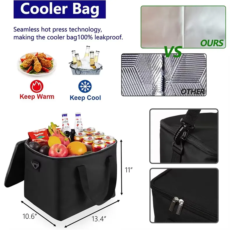 Storage Organizer Collapsible Car Trunk Organizer (4)